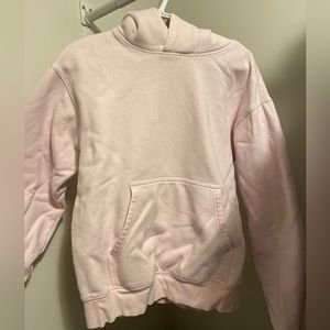 Aritzia TNA Light Pink Hoodie